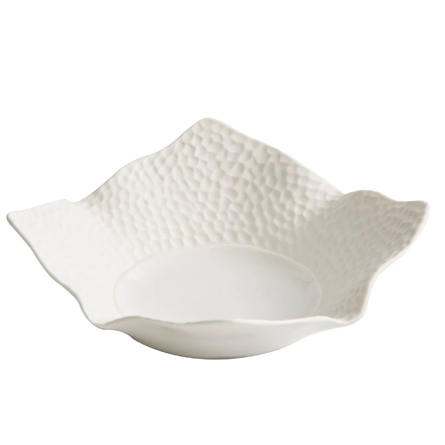Matte Lattice Square Plate