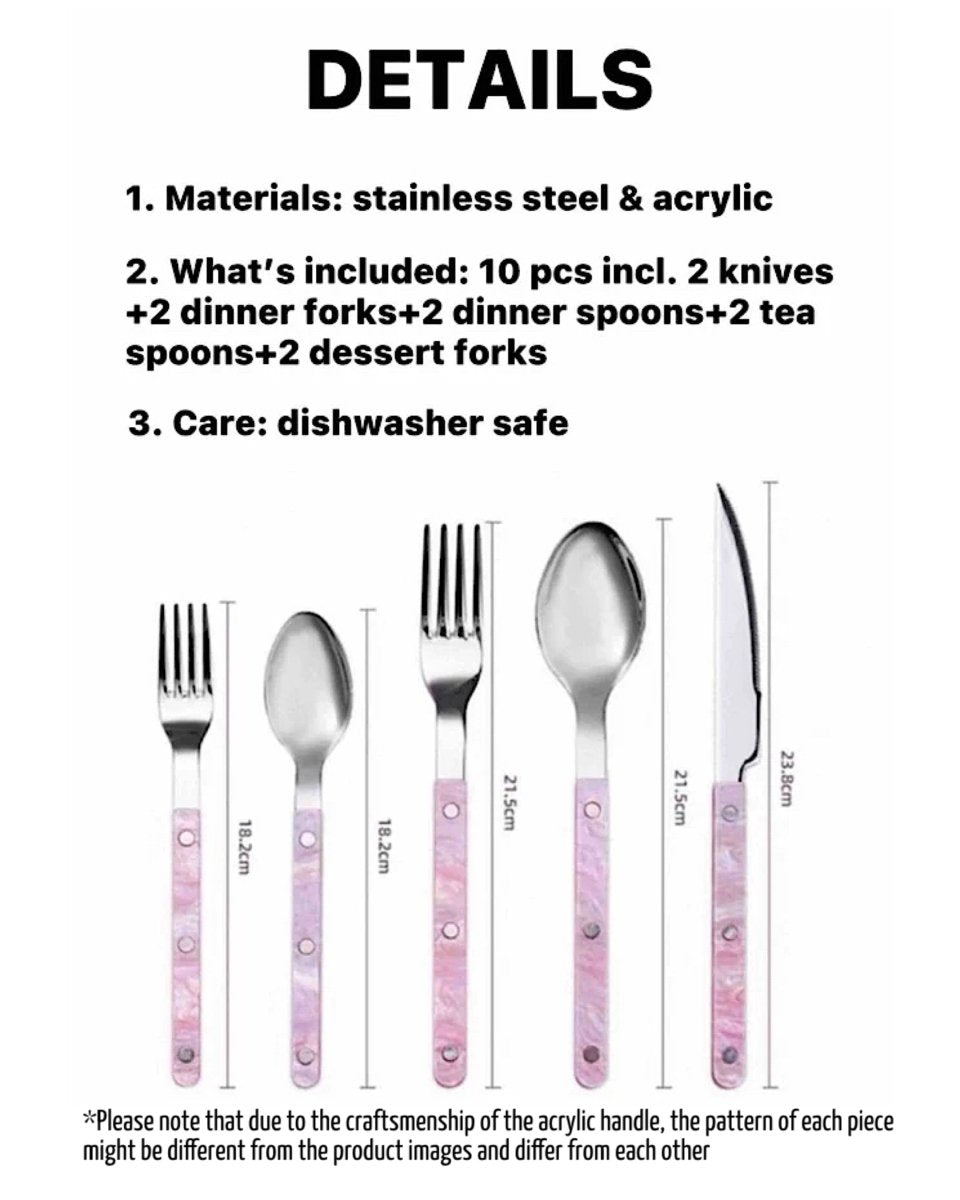 Salt Lake Modern Flatware Set (Set of 10)
