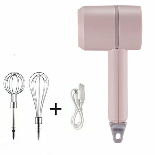 Cordless Rechargeable Electric Egg Beater