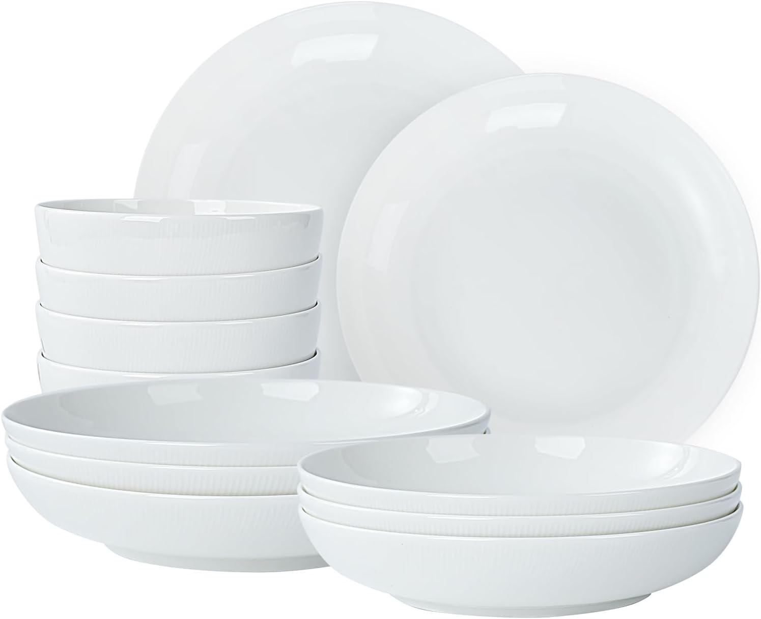 Bone China Dinnerware Set (12-Piece, Service for 4)