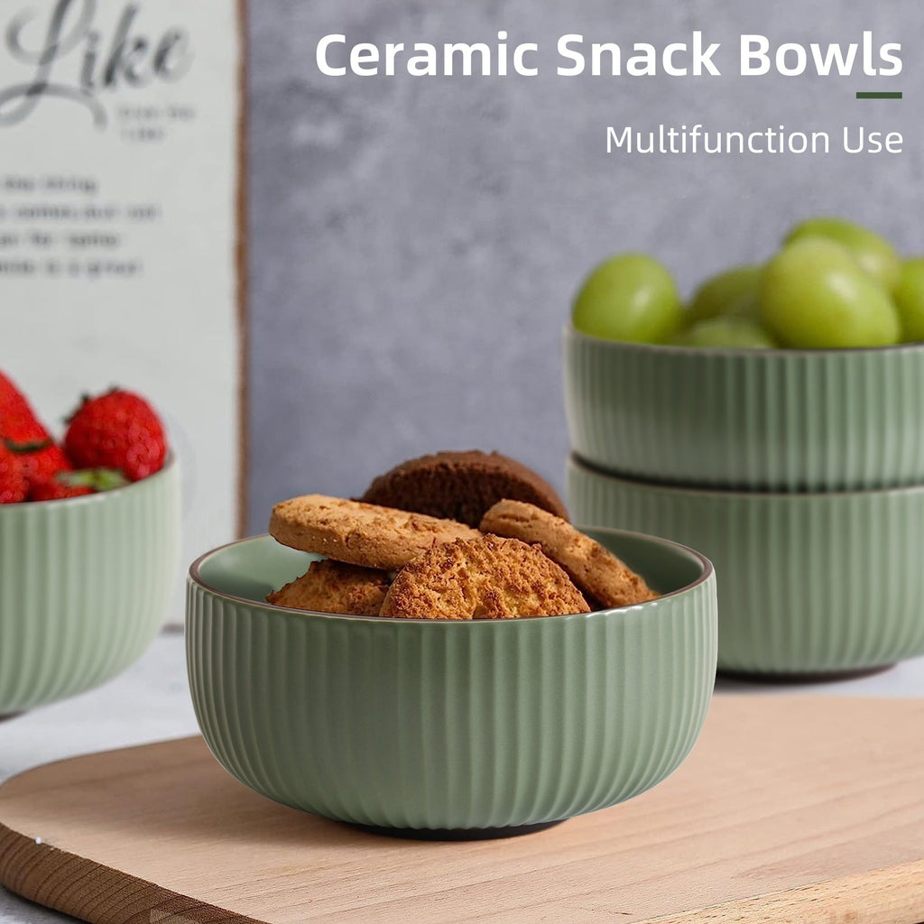 46 oz Ceramic Bowl Set of 4