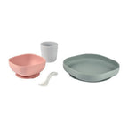 Non-Slip Kids Dinnerware Set (4-Piece)