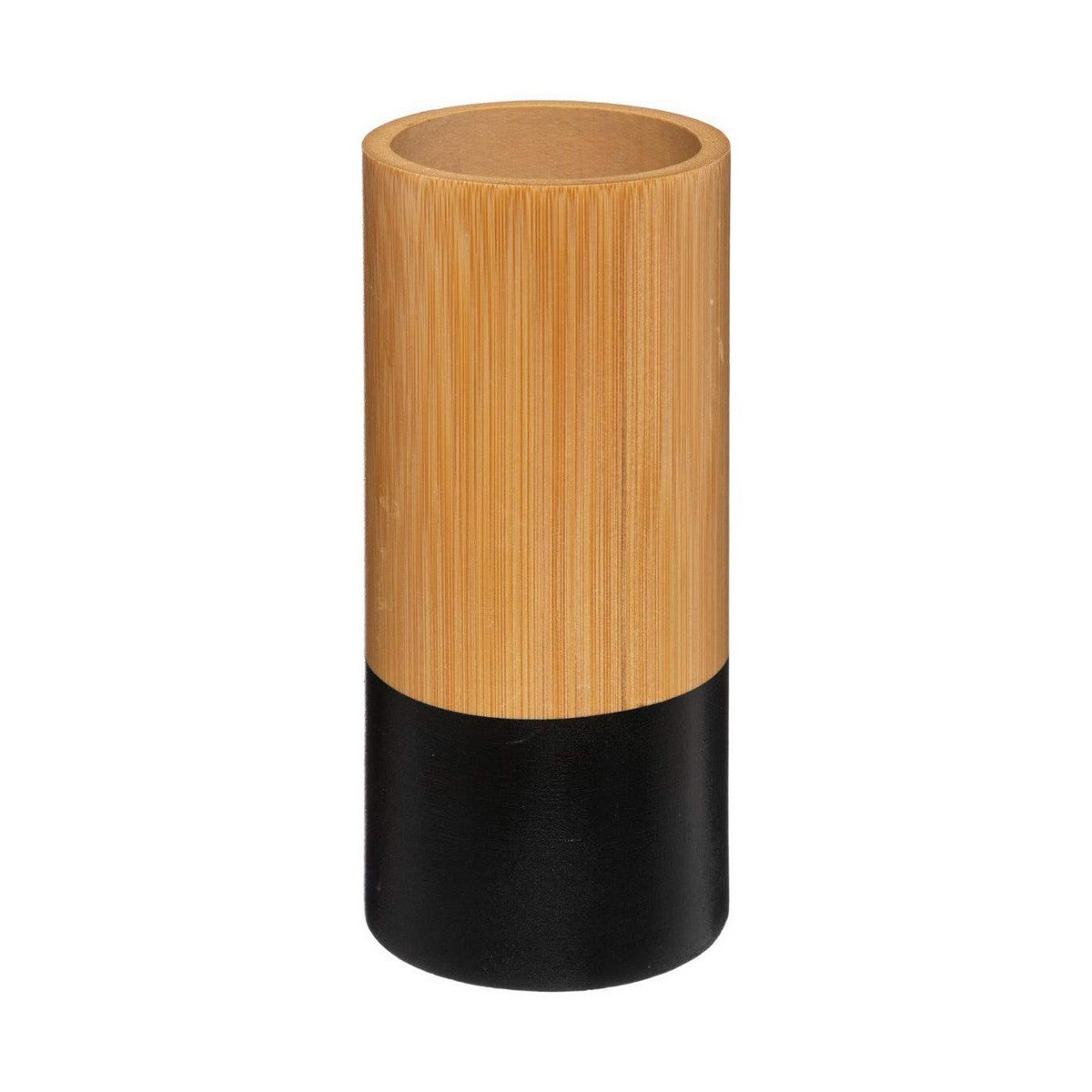 Bamboo Utensil Holder with Kitchen Tools (4-Piece Set)