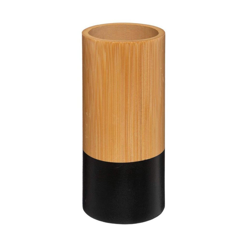 Bamboo Utensil Holder with Kitchen Tools (4-Piece Set)