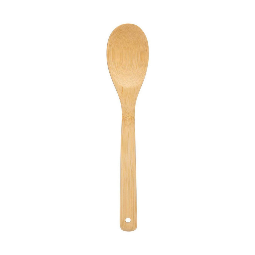 Bamboo Utensil Holder with Kitchen Tools (4-Piece Set)