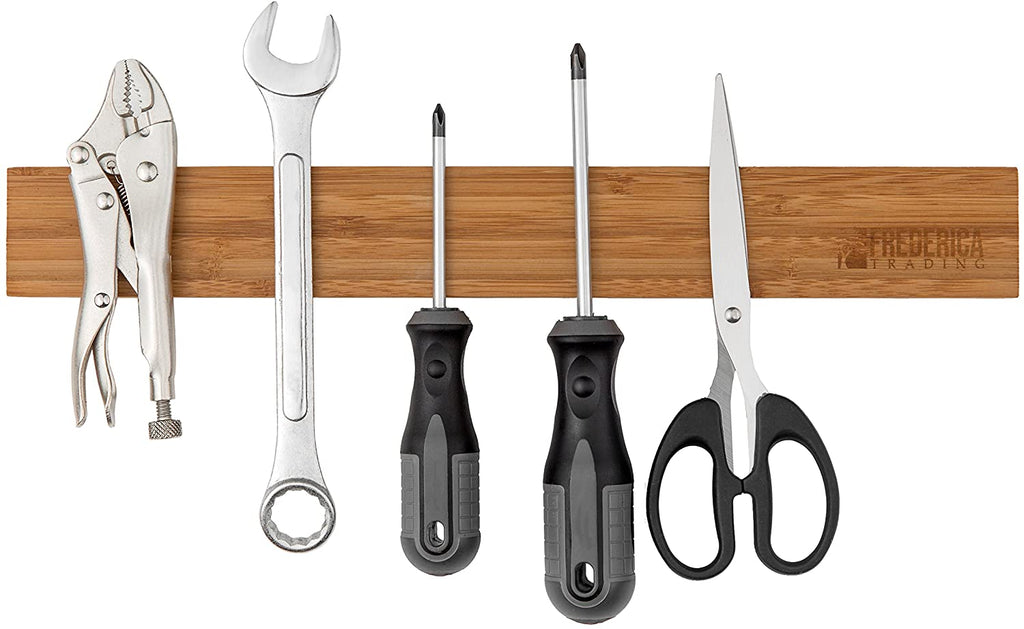 Bamboo Magnetic Knife Strip