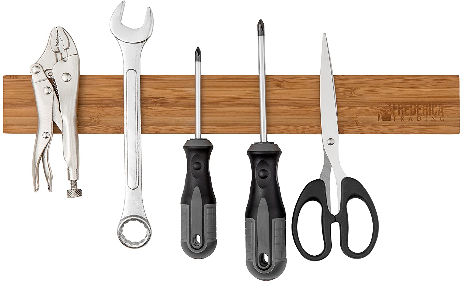 Bamboo Magnetic Knife Strip