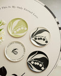 Eclectic Floral Bamboo Fiber Dinnerware Set (4-Piece)