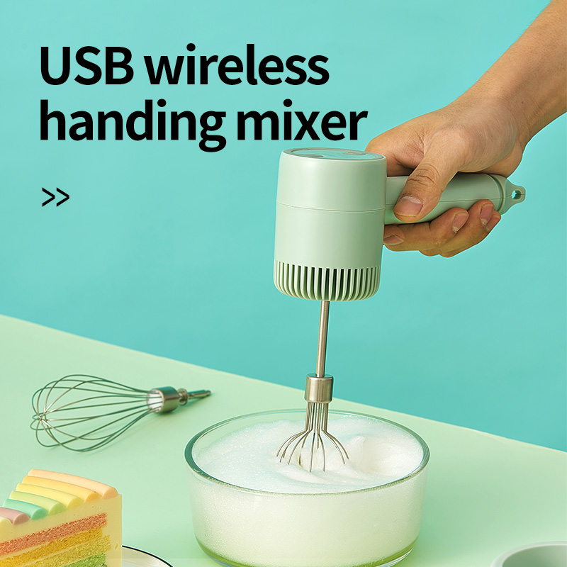 Cordless Rechargeable Electric Egg Beater