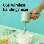 Cordless Rechargeable Electric Egg Beater