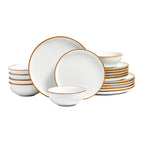 18-Piece Ceramic Dinnerware Set (Service for 6)