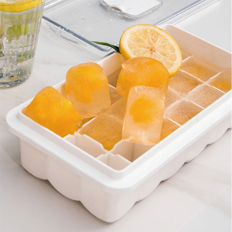 18-Cube Ice Tray With Lid