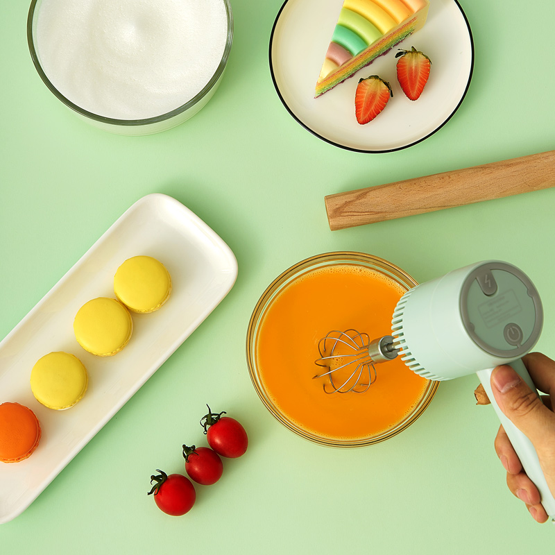 Cordless Rechargeable Electric Egg Beater