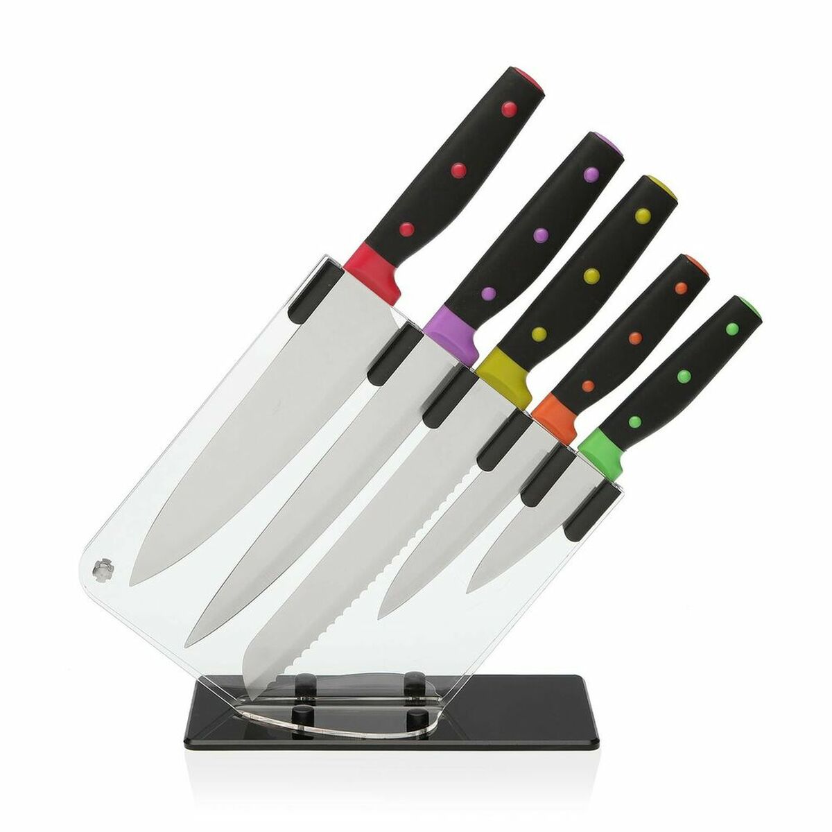 Kitchen Knife Set with Stand (5-Piece)