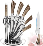 Kitchen Knife Block Set (8-Piece)