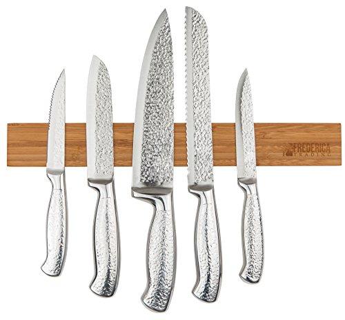 Bamboo Magnetic Knife Strip