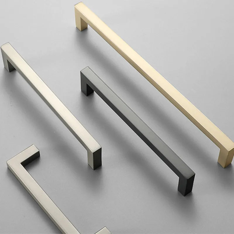 Brushed Aluminum Cabinet Handles
