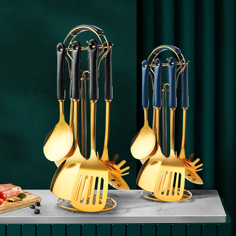 Stainless Steel Kitchen Utensil Set (6-Piece)