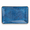 Blue Porcelain Serving Platter (30x20cm)