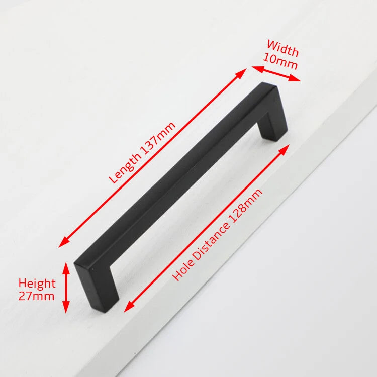 Brushed Aluminum Cabinet Handles