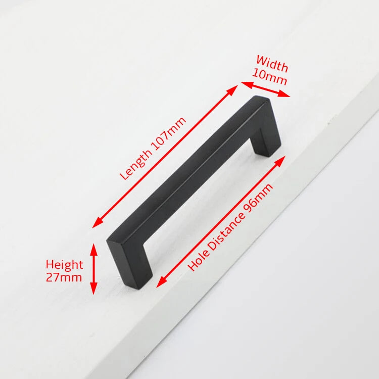 Brushed Aluminum Cabinet Handles