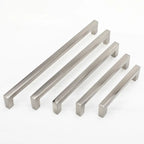Brushed Aluminum Cabinet Handles