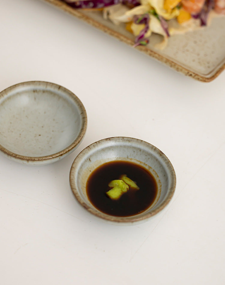 Japanese-Style Ceramic Dinnerware Set for Two (9-Piece)