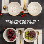 Porcelain Soup & Cereal Bowl (Sandstone, 18cm)