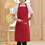 Canvas Bib Apron for Kitchen & Work