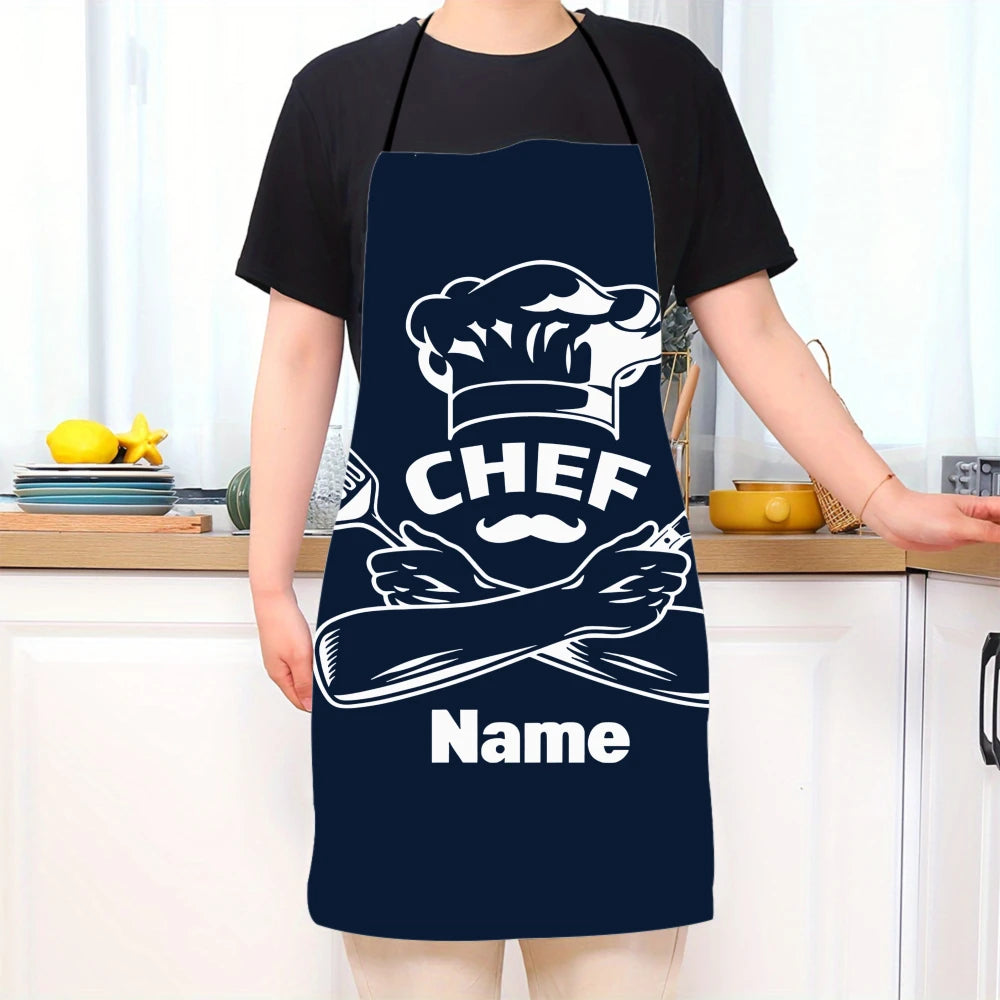 Oxford Cloth Bib Apron