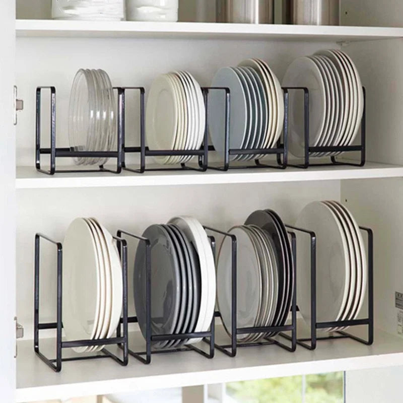 Iron Countertop Plate Drying Rack
