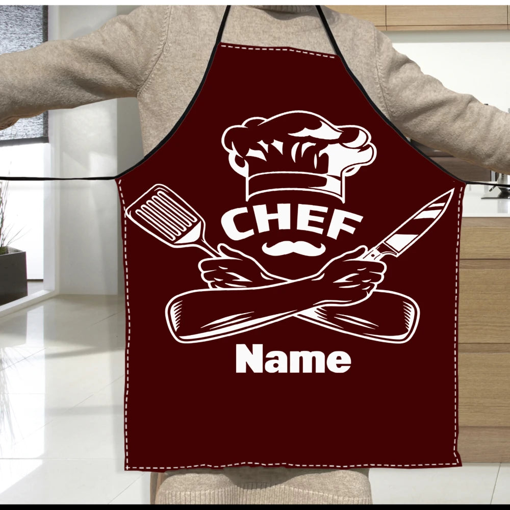 Oxford Cloth Bib Apron