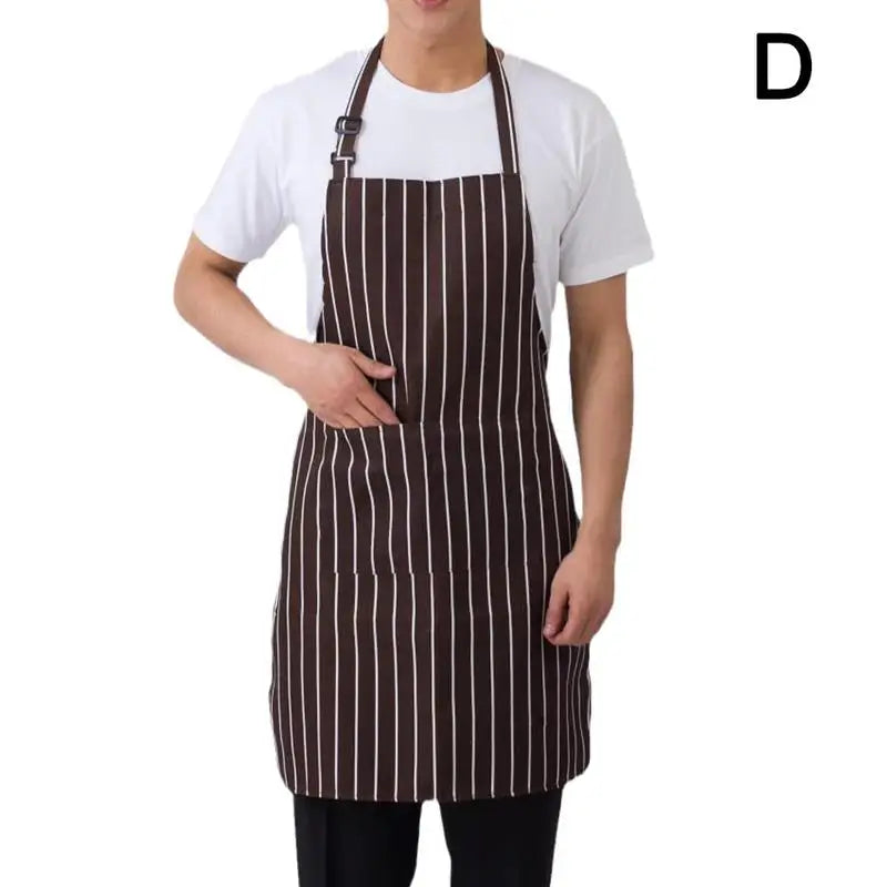 Halterneck Apron with 2 Pockets