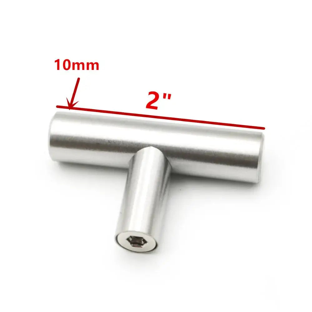Brushed Aluminum Cabinet Handles