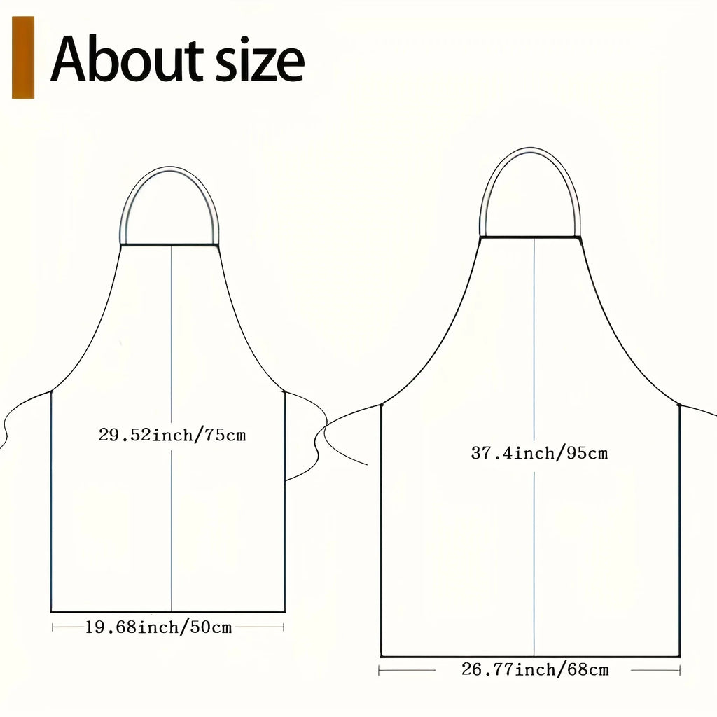 Oxford Cloth Bib Apron