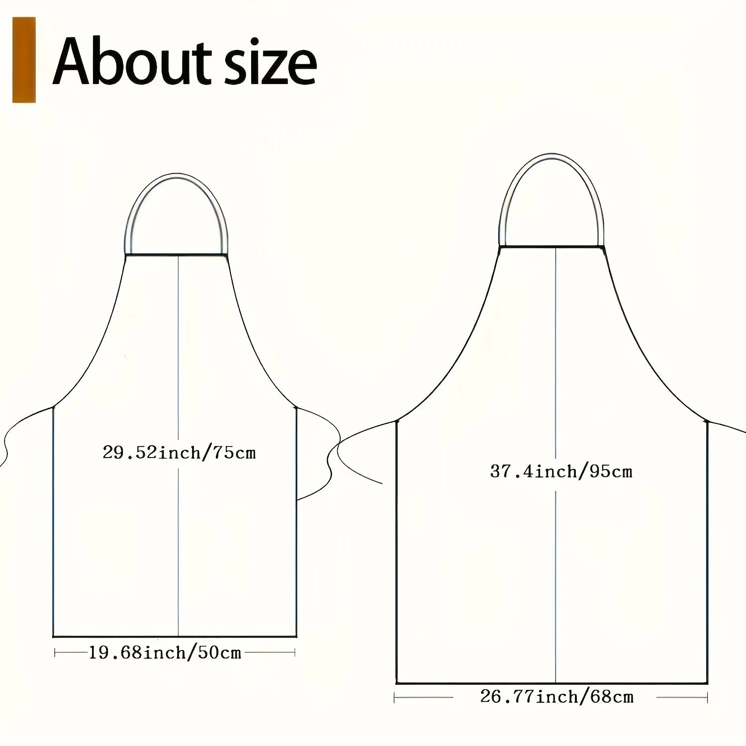 Oxford Cloth Bib Apron