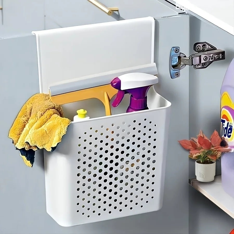 Over-the-Door Cabinet Storage Basket