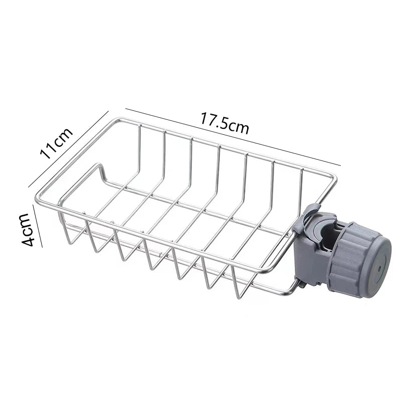 Over-Faucet Sponge & Towel Rack