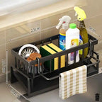 Tap-Mounted Sink Spice Shelf