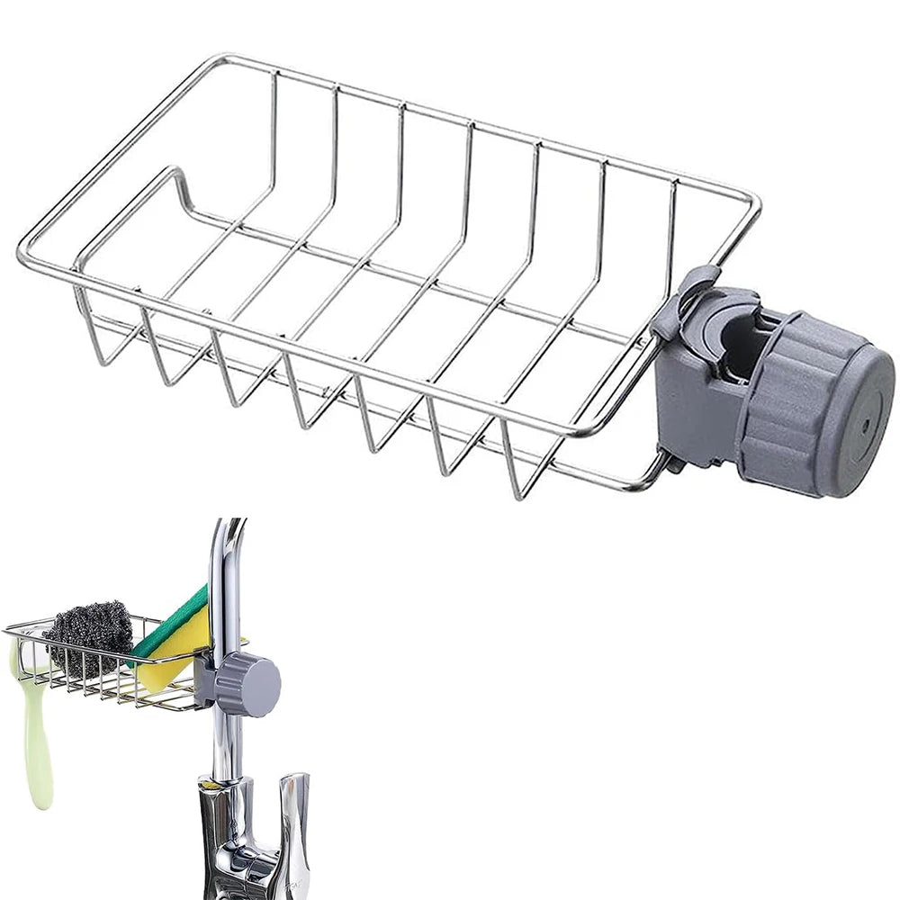 Over-Faucet Sponge & Towel Rack