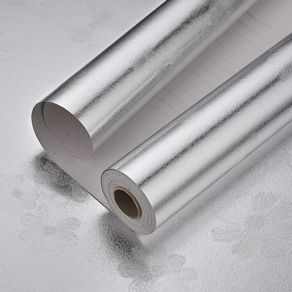 Oil-Proof Aluminum Foil Wall Stickers