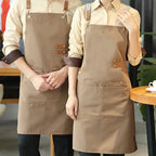 Canvas Apron with Large Pockets