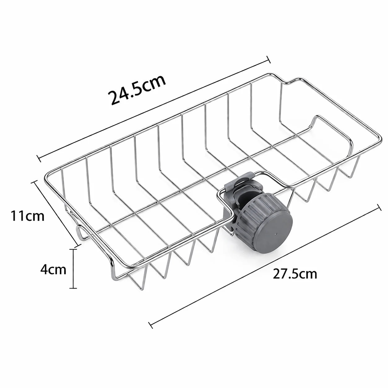 Over-Faucet Sponge & Towel Rack