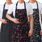 Halterneck Apron with 2 Pockets