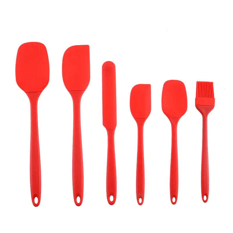 6-Piece Silicone Baking Utensil Set