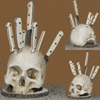 Skull Knife Block