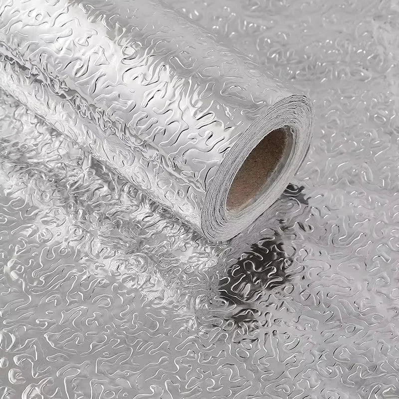 Oil-Proof Aluminum Foil Wall Stickers
