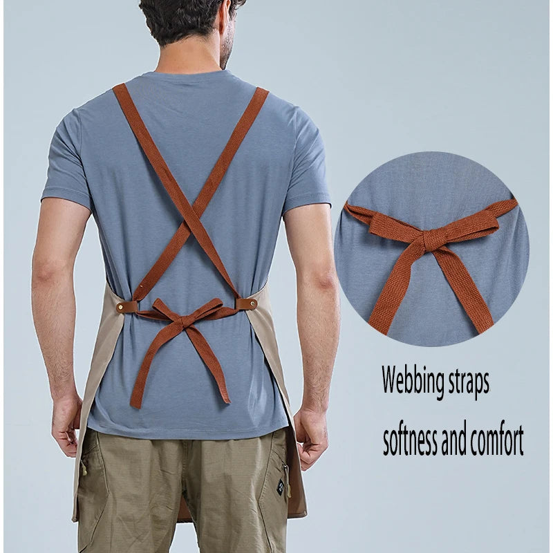 Cross-Back Waterproof Apron