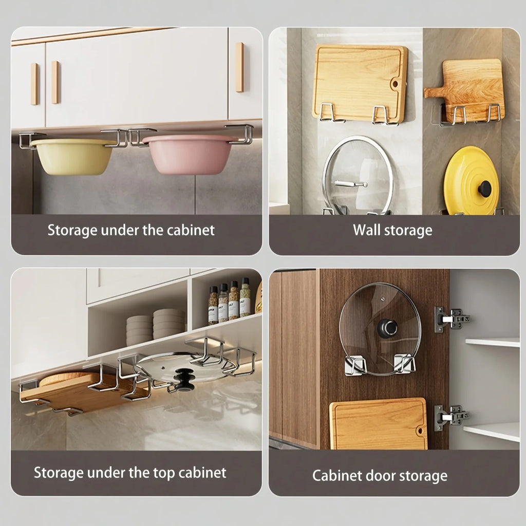 Under-Cabinet Storage Racks (Set of 4)