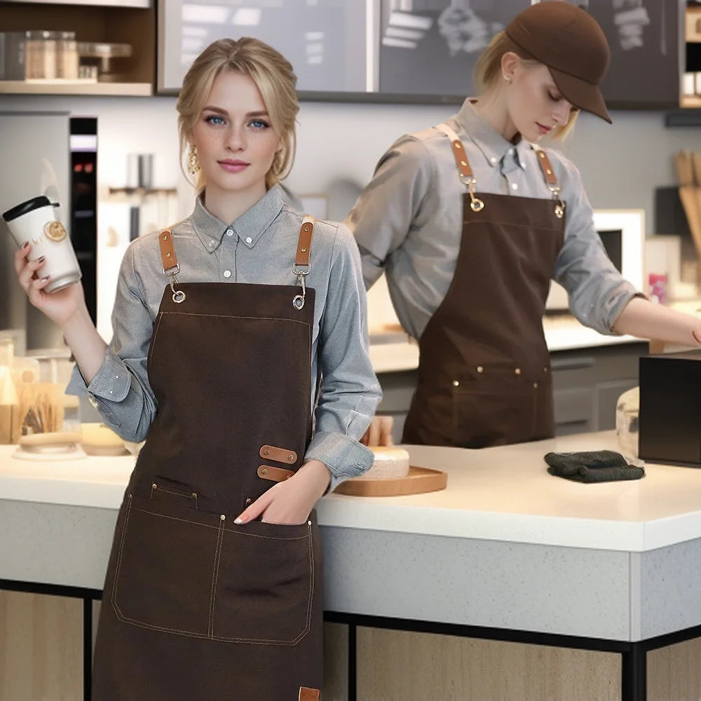 Professional Canvas Apron with Pocket
